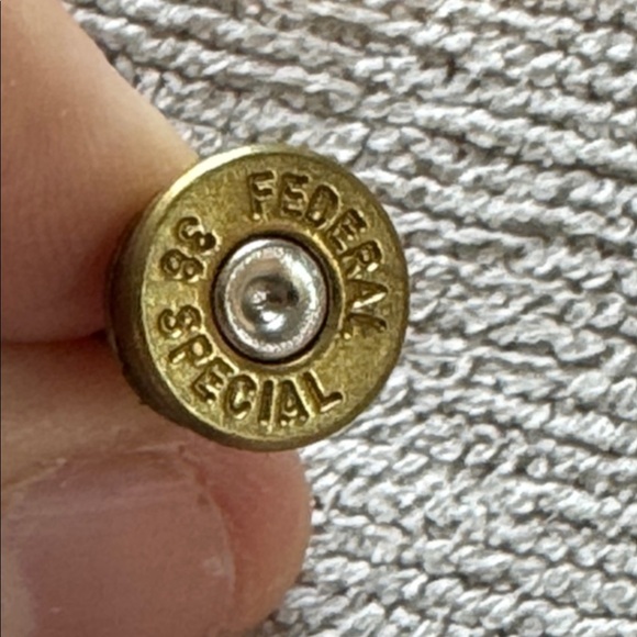 Federal 38 special  Ammo cuff link - Picture 2 of 5